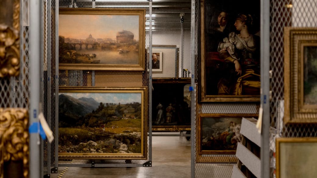 Museum Stockroom Overloaded