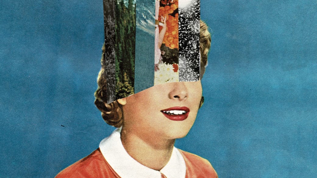 Girl with fragmented memory.