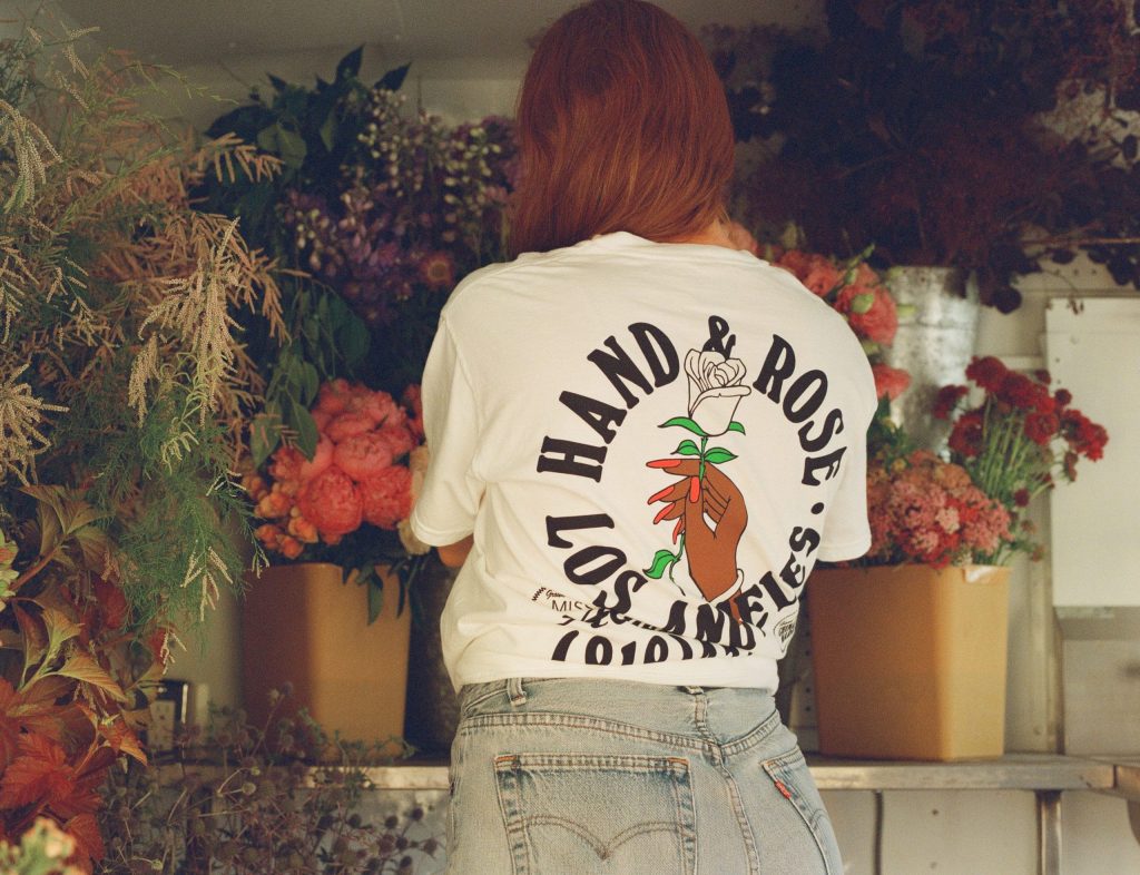 Sarah Lineberger Red Hair, Blue Nails, Yellow Truck, Fresh Flowers — Hand & Rose with ...