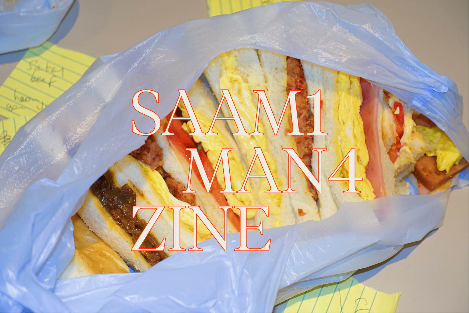 SAAM1 MAN4 ZINE: